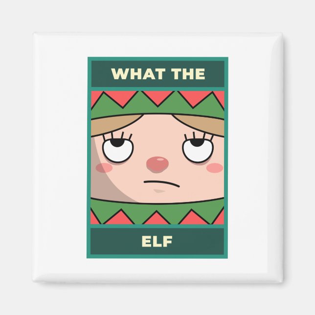 Vad Elf Magnet (Framsidan)