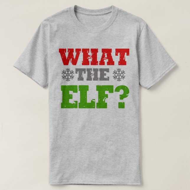 VAD ELF T SHIRT (Design framsida)
