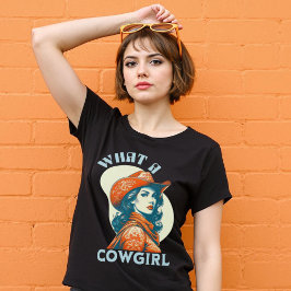 Vad en Cowgirl-Vintage Flair T Shirt