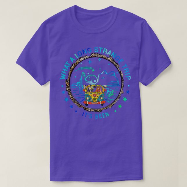 Vad en lång, märklig Resa Itx27s var Hippie PeaceT T Shirt (Design framsida)