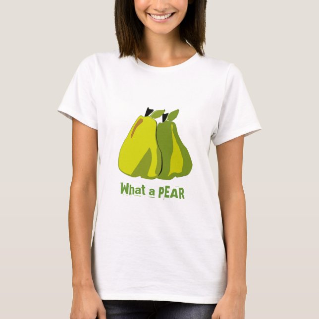 Vad en Pear Humous Satire är Tee (Framsida)