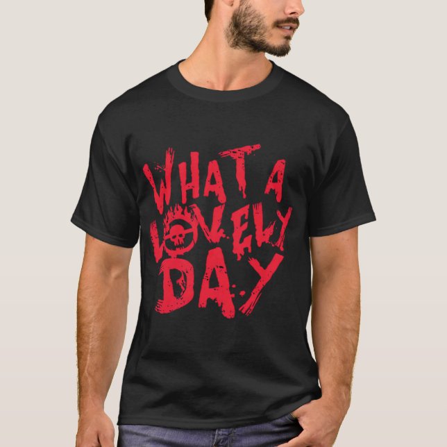 VAD EN UNDERBAR DAG T SHIRT (Framsida)