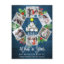 Vad ett års Karantantiskt foto av Julgran 6