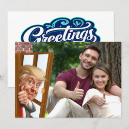 Vad ett PHOTOBOMB-TILLFÄLLEN eller Julkort