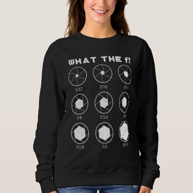 Vad F-fotoaperturen är för fotografen T Shirt (Framsida)