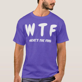 VAD FAN är maten sommar vintage T Shirt