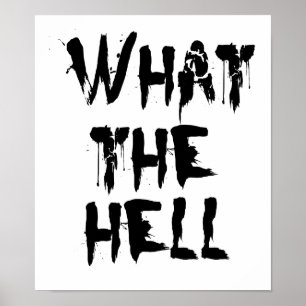 Vad fan? poster