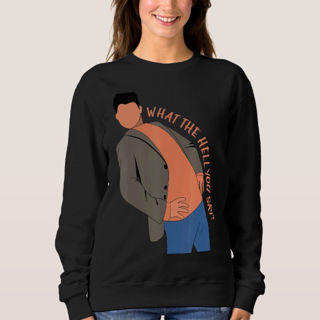 Vad fan säger du att Meme Steven citerar 1? T Shirt (Framsida)