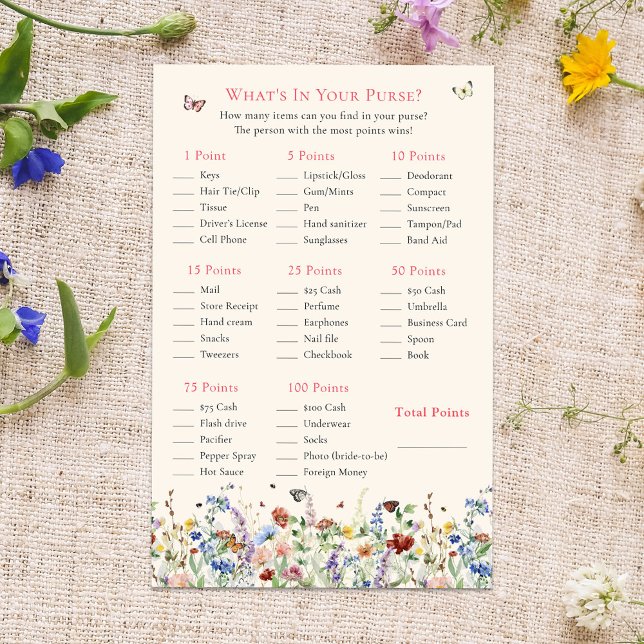 Vad finns i din handväska | Bohemernas vilda blomm (Skapare uppladdad)