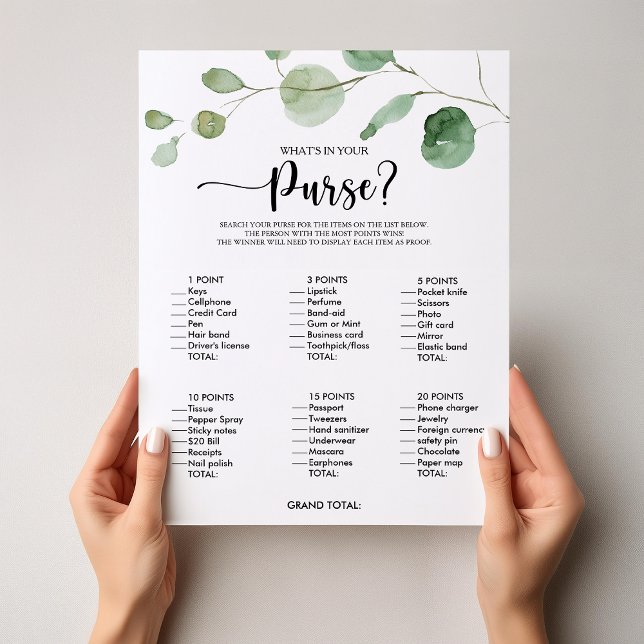 Vad finns i ditt spel för Purse Minimalist Möhippa (Skapare uppladdad)