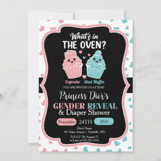 Vad finns i Oven Gender Reveal bjudan? Inbjudningar