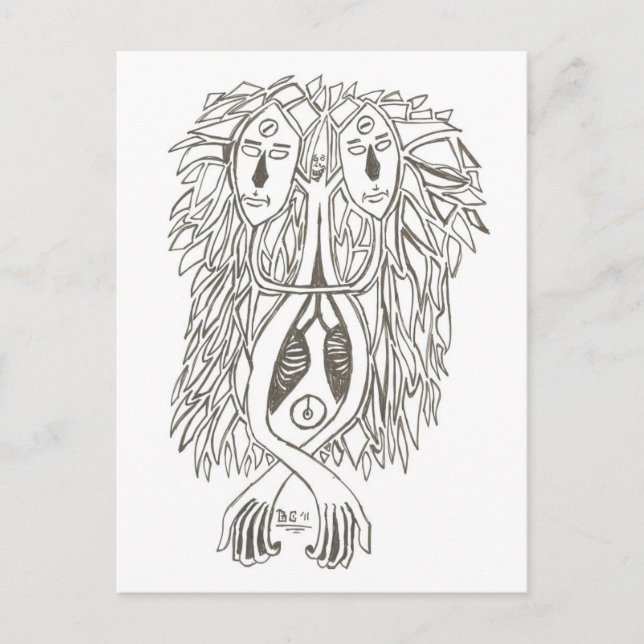 VAD FINNS I POSTNUMRET I DAG (Twillingar) Vykort (Framsida)