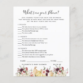 Vad finns på din Mobil? | Barnstödsspel