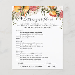 Vad finns på din Mobil? | Barnstödsspel