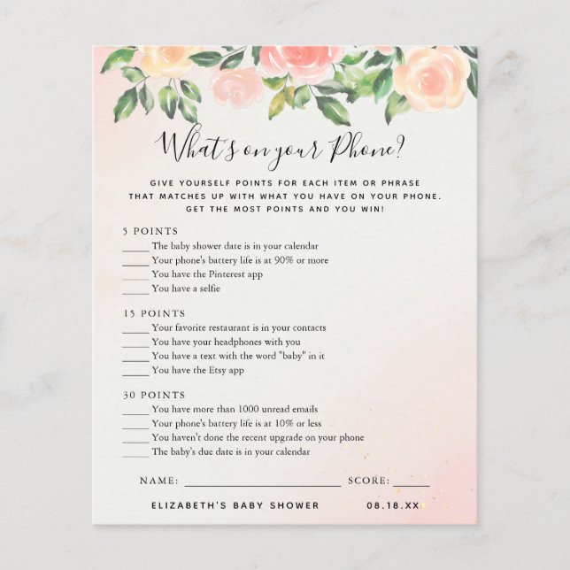 Vad finns på din Mobil? | Barnstödsspel (Framsida)