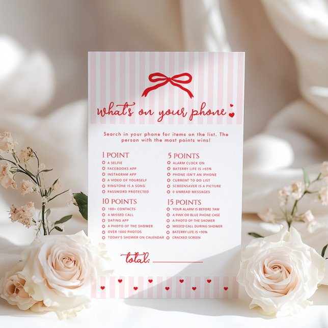 Vad finns på din telefon Valentines Rosa Bowlek (Skapare uppladdad)