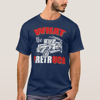 Vad Firelångtradare Firefighter Fireman? T Shirt