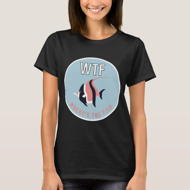 VAD FISK T SHIRT (Framsida)