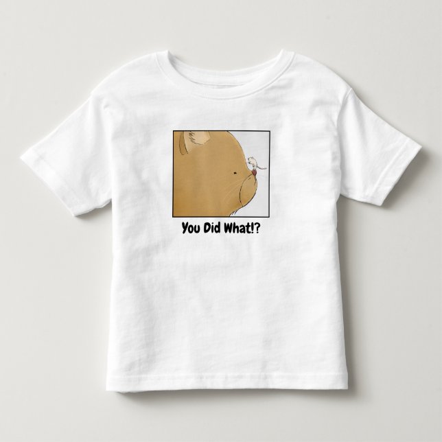 Vad Gjorde Du!? T Shirt (Framsida)