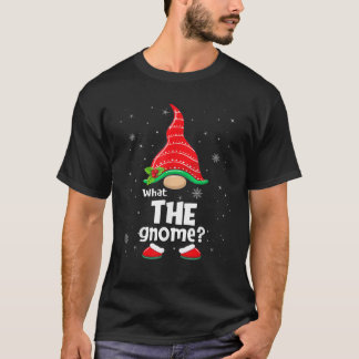 Vad Gnom Matchande Familj Julfest Pyjamas T Shirt