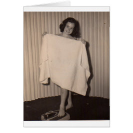 Vad gömmer Susie i tidigt 1950? Hälsningskort