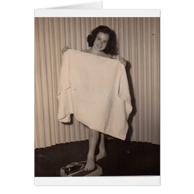 Vad gömmer Susie i tidigt 1950? Hälsningskort (Framsidan)
