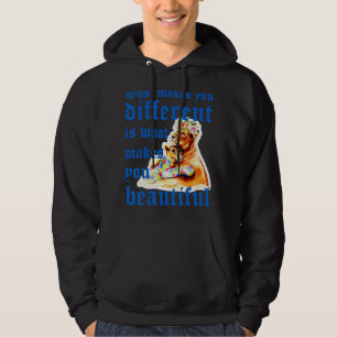Vad gör att du skiljer dig från Lejona Mamma Autis Hoodie