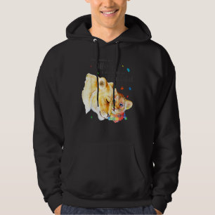 Vad gör att du skiljer dig från Lejona Mamma Autis Hoodie
