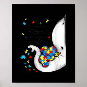 Vad gör dig annorlunda, Elephant Mamma Autism? Poster