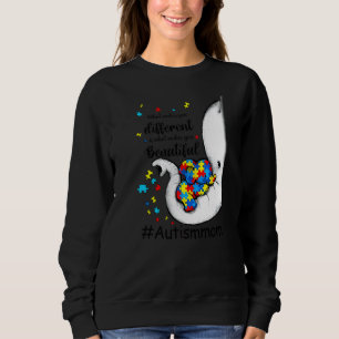 Vad gör dig annorlunda till Elephant Mamma Autism T Shirt