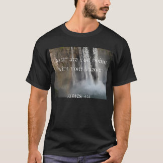 Vad gör du med din dunst? t-shirt