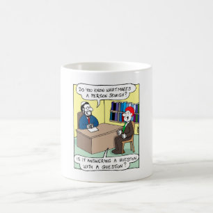 Vad gör en person judisk kaffemugg