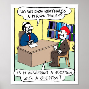 Vad gör en person judisk? poster