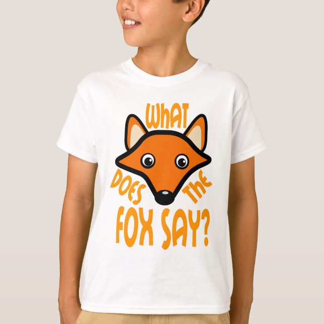 Vad gör rävnågot att säga t-shirt (Framsida)