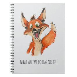 Vad gör vi nu?! anteckningsbok