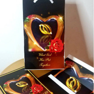 Vad Gud har bjudit in till (Guld & Black) Inbjudningar