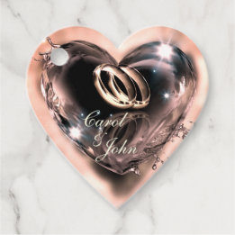 Vad Gud har satt samman Bröllop (Silver) Gåvor Etiketter