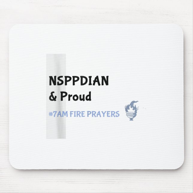 Vad Gud Inte Kan Göra Existerar Inte Nsppd-bön  Musmatta (Framsidan)