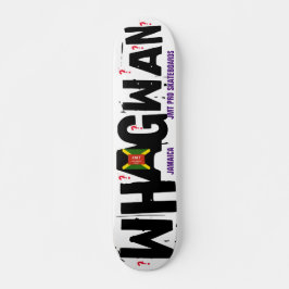 VAD GWAN? 7 3/4-tums Skateboard-däck Mini Skateboard Bräda 18,5 Cm