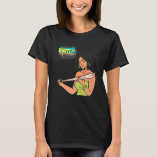 Vad Halloween Melanin Brown Skin Women Queen Girl T Shirt