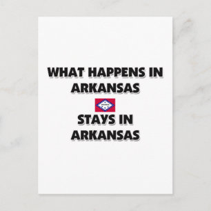 Vad händer i ARKANSAS där? Vykort