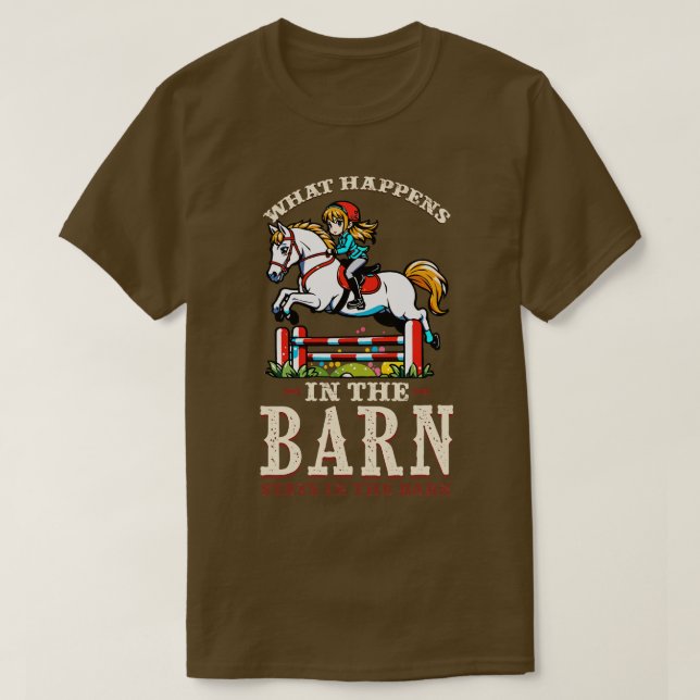Vad händer i Barn-stationerna i Barn 7 T Shirt (Design framsida)