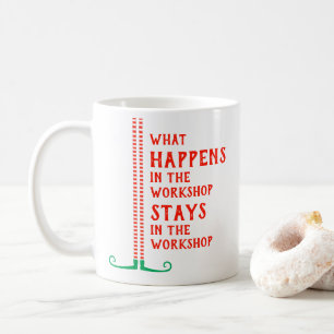 Vad händer i Elf Ben Shoes på Workshop? Kaffemugg