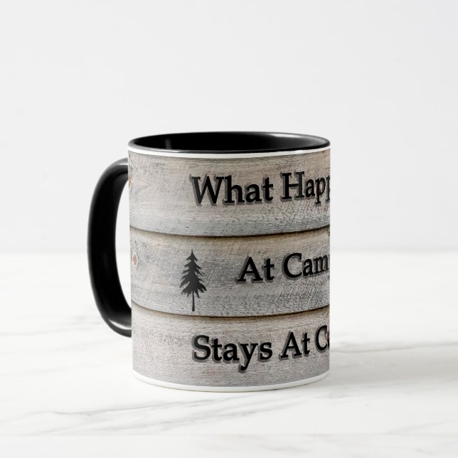 Vad händer i lägerlägret? mugg (Framsida vänster)