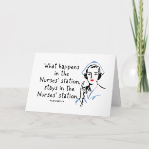 Vad händer i Nurses Station? Kort