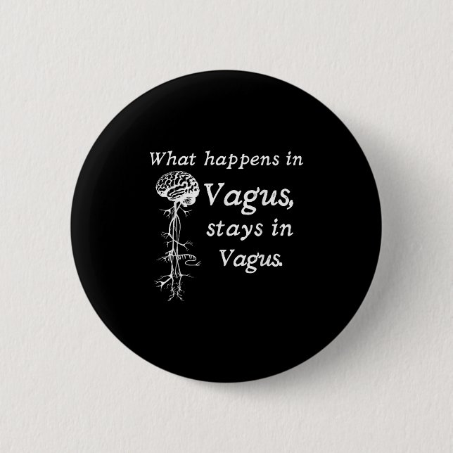 Vad händer i Vagus-stationer i Vagas Nervous Syste Knapp (Framsida)