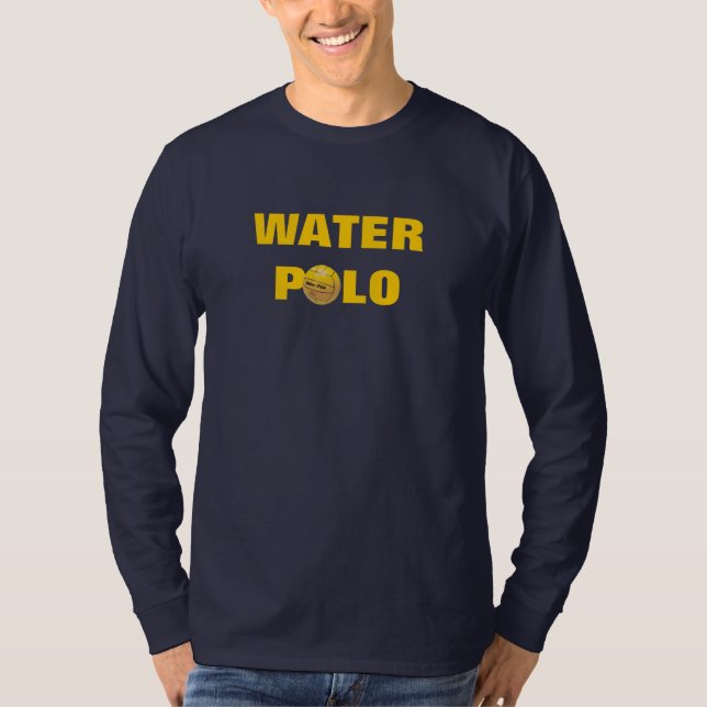 Vad händer i vattenlångärmaden tee shirt (Framsida)