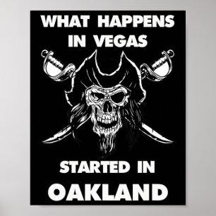 Vad Händer I Vegas Började I Oakland  Poster