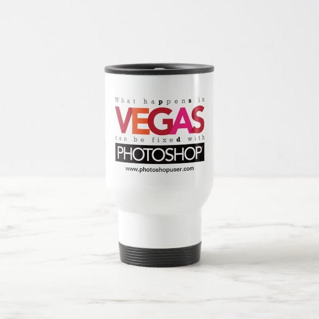 Vad händer i Vegas kaffemugg (Center)