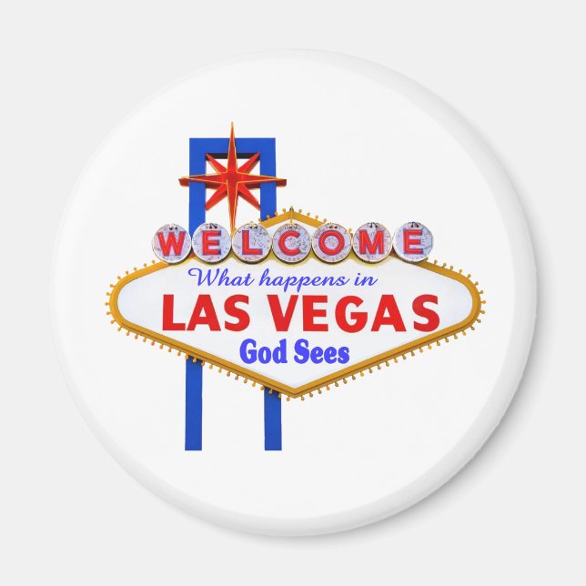 Vad händer i Vegas magnet? Magnet (Framsidan)